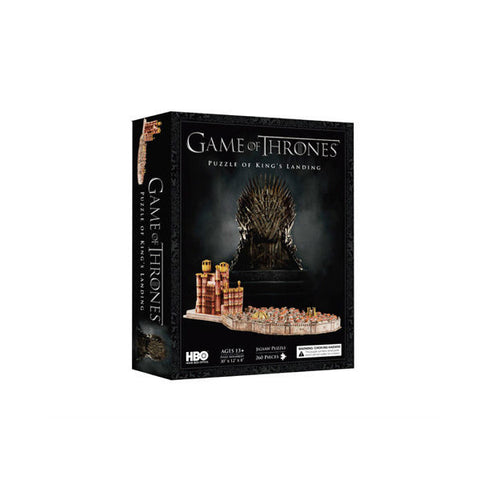 4D CITYSCAPE 4D Game of Thrones Model Puzzle - King's Landing<br/>4D 模型拼圖 冰與火之歌 - 君臨城 - Shark Tank Taiwan 