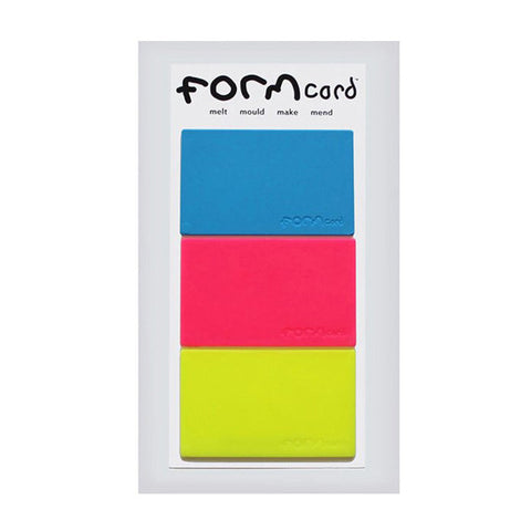 FORMCARD Handy Meltable Bio-Plastic<BR/>多功能隨身塑形凝土 - 黃/淺藍/粉紅