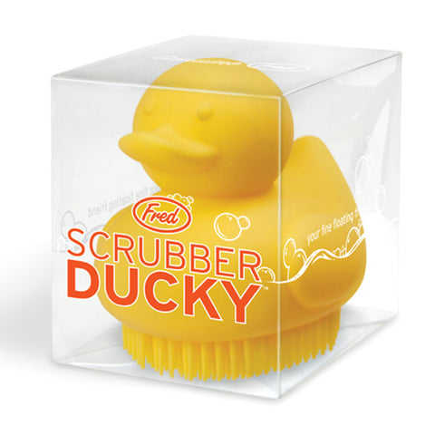FRED & FRIENDS Scrubber Ducky<BR/>黃色小鴨洗刷刷
