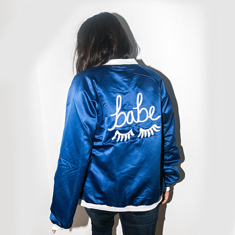 THE STYLE CLUB<BR/>The Babe Jacket 亮面運動夾克 (共6色)