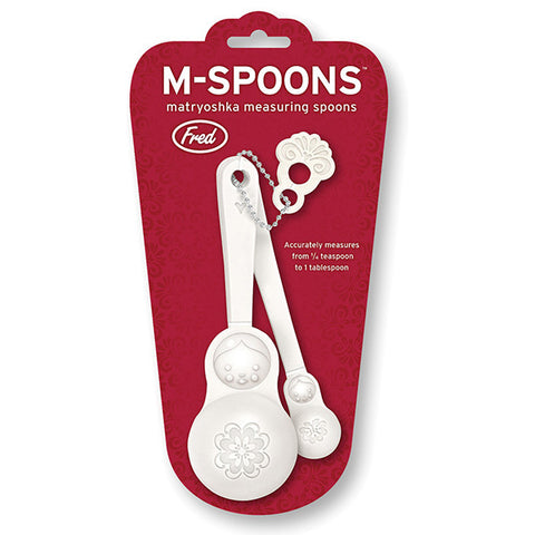 FRED & FRIENDS M-Spoons<BR/>俄羅斯娃娃造型量匙