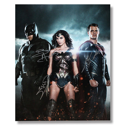 Batman v Superman: Dawn of Justice<br/>蝙蝠俠對超人 : 正義曙光 簽名海報 - C