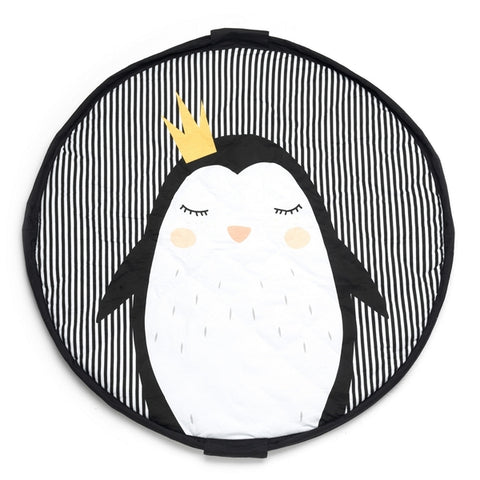 PLAY & GO<br/>玩具整理袋 柔棉系列 - 皇冠企鵝
