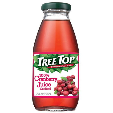 TREE TOP Cranberry Juice<br/>樹頂100%蔓越梅綜合果汁 300ML (24入/箱) - Shark Tank Taiwan 