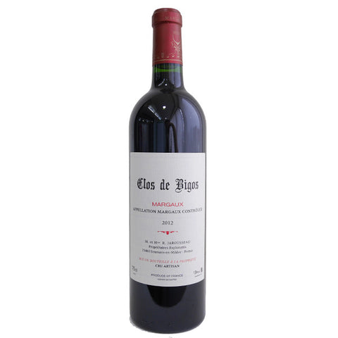Clos de Bigos, Margaux<BR/>畢高莊園紅葡萄酒 (6瓶/箱)