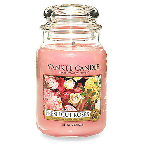 Yankee Candle® Fresh Cut Roses Large Classic Candle Jar