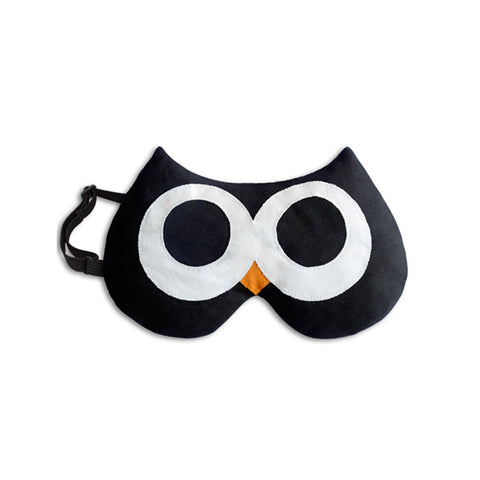 LESCHI Eye Mask - Stella the Owl<br/>舒緩疲勞熱敷 / 冷敷眼罩 - 貓頭鷹造型 (共2色)