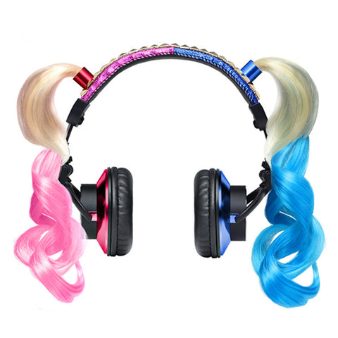 SUICIDE SQUAD InfoThink Headphones - Harley Quinn<br/> 自殺突擊隊週邊商品 - 耳罩式耳機 (小丑女)