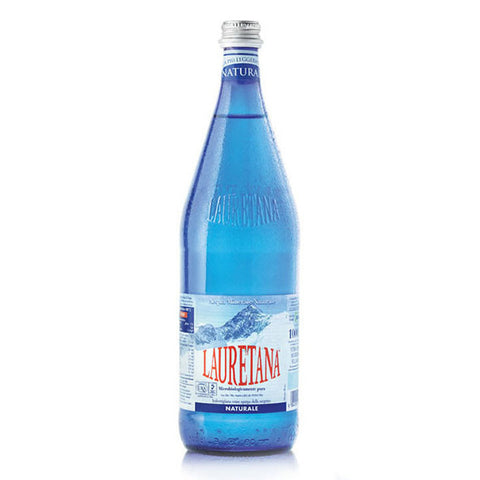 LAURETANA Natural Glacier Water - Glass<br/>天然冰河水 - 玻璃瓶 (18瓶) - Shark Tank Taiwan 