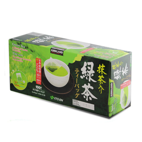 Kirkland Signature Matcha Blend Green Tea 抹茶包 (100入) - Shark Tank Taiwan 