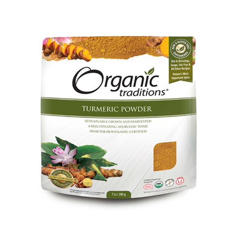 ORGANIC TRADITIONS Organic Turmeric Powder<br/>有機思維 有機黃金薑黃粉 (2入) - Shark Tank Taiwan 