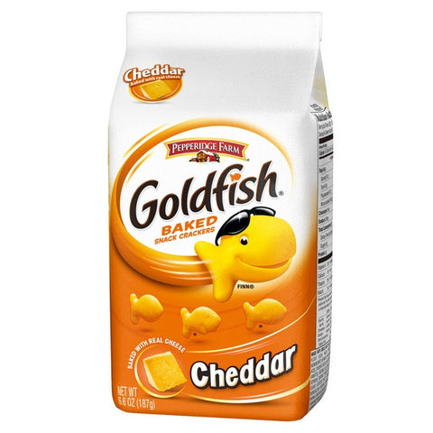 PEPPERIDGE FARM Goldfish - Cheddar<br/>琣伯莉起士小金魚香脆餅（6入） - Shark Tank Taiwan 