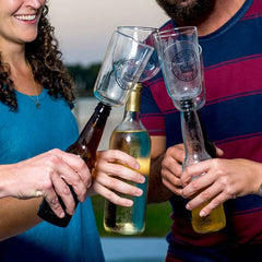 GUZZLE BUDDY Wine Bottle - Borosilicate Glass<BR/>暢飲玻璃酒杯