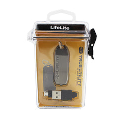 TRUE UTILITY TU288 Lifelite LED<br/>可充電式迷你手電筒鑰匙圈