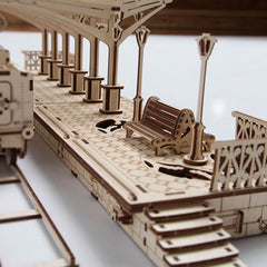 UGEARS Railway Platform<br/>自我推進模型 - 車站月台