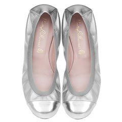 PRETTY BALLERINAS<br/>Shirley 系列 - 小羊皮拼接芭蕾舞鞋 (共3色)