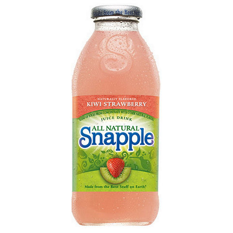 SNAPPLE Kiwi & Strawberry<br/>思樂寶 奇異果草苺風味飲料 (12瓶/箱)