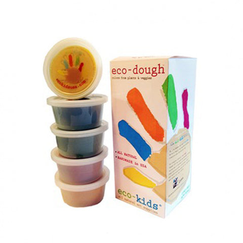 ECO-KIDS Eco-Dough<BR/>有機天然黏土 (5罐/組)