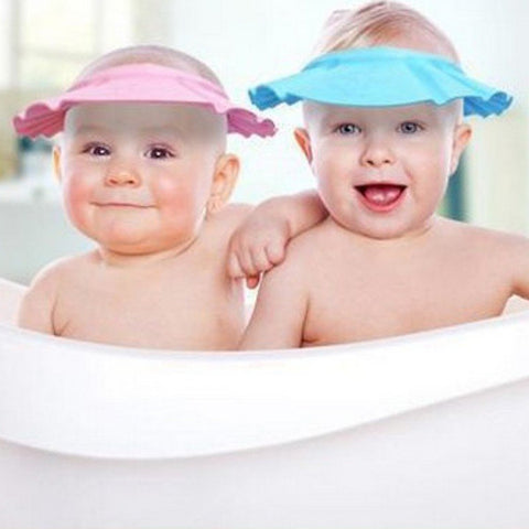 Susen Safe Shampoo Shower Bathing Protect Soft Cap Hat for Baby Children Kids