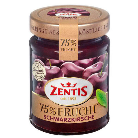 ZENTIS 75% Frucht - Black Cherry<br/>75% 德國黑櫻桃果醬 (10罐/箱)