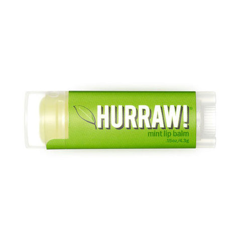 HURRAW! Organic Lip Balm - Mint<br/>薄荷護唇膏 (2入/組)