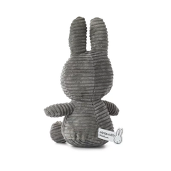 BON TON TOYS<br/>Miffy Corduroy 米菲兔燈芯絨填充玩偶 - 灰 (共3種尺寸)
