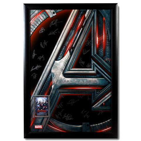 Avengers: Age of Ultron Autographed Poster - B<br/>復仇者聯盟2：奧創紀元 簽名海報 - B