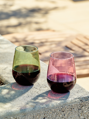 TOSSWARE<br/>禮盒版16oz Wine Glass  Color - Mixed Reserve 系列- 彩色紅酒杯(可進洗碗機)( 4入/盒)