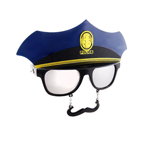 SUN-STACHES Party Glasses<br/>百變派對創意眼鏡 - 警長 - Shark Tank Taiwan 