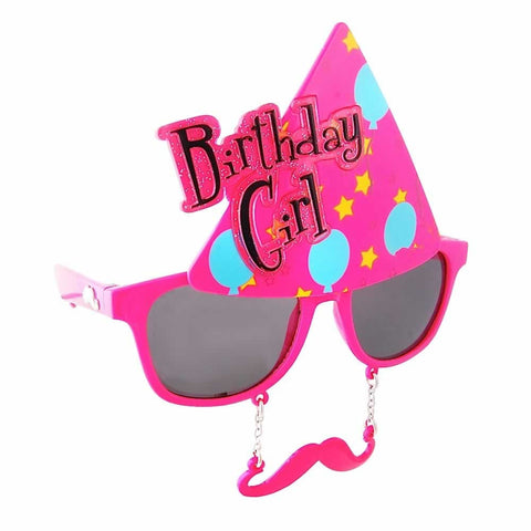 SUN-STACHES Party Glasses<br/>百變派對創意眼鏡 - 生日女孩