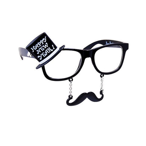 SUN-STACHES Party Glasses<br/>百變派對創意眼鏡 - 歡慶跨年