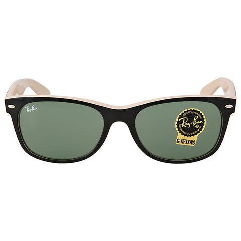 RAY BAN - New Wayfarer Green Gradient Lens 55mm Men's Sunglasses