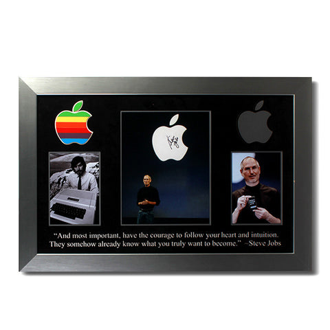 Steve Jobs Autographed Photo<br/>賈伯斯簽名照