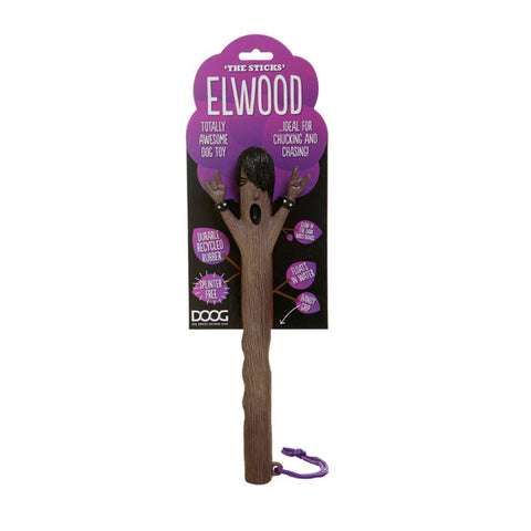 DOOG The Stick Family - Elwood 28cm<br/>瘋狂枝枝家族寵物耐咬玩具 - 搖滾小艾