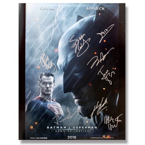 Batman v Superman: Dawn of Justice<br/>蝙蝠俠對超人 : 正義曙光 簽名海報 - B