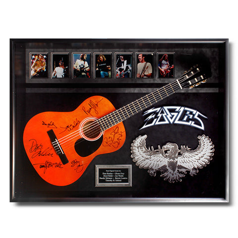 Eagles Autographed Guitar<br/>老鷹樂團演唱會簽名吉他