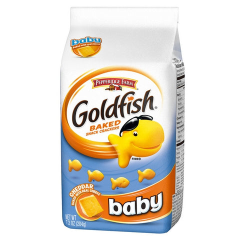 PEPPERIDGE FARM Goldfish - Baby Cheddar<br/>琣伯莉寶貝起士小金魚香脆餅（6入） - Shark Tank Taiwan 
