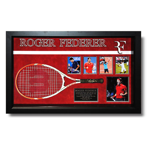 Roger Federer Autographed Racket<br/>費德勒親筆簽名球拍