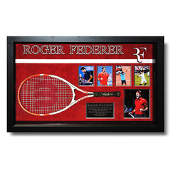Roger Federer Autographed Racket<br/>費德勒親筆簽名球拍 - Shark Tank Taiwan 