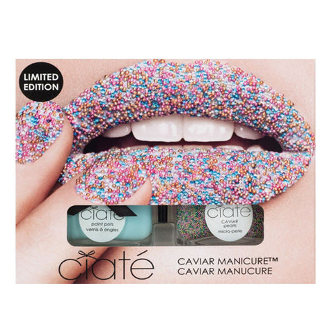 CIATÈ Caviar Manicure Set - Cotton Candy<br/>魚子醬指甲油組合 - 棉花糖