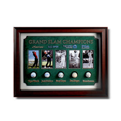 Grand Slams Autographed<br/> PGA 有史以來五位曾經贏得四大公開賽 (大滿貫) 得主的高爾夫球簽名 - Shark Tank Taiwan 