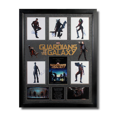Guardians of Galaxy  Autographed Photos<br/>星際異攻隊演員簽名
