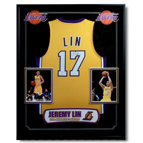 NBA Jeremy Lin Autographed Jersey - Laker<br/>林書豪湖人隊簽名球衣