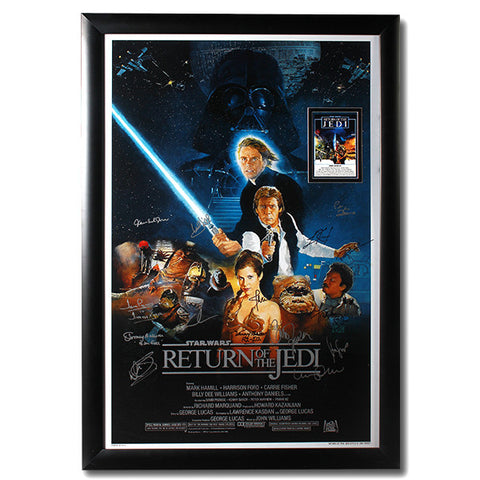 Star Wars (IV, V, VI) Autographed Poster Bundle<br/>星際大戰簽名海報 (IV, V, VI 三部曲組合)