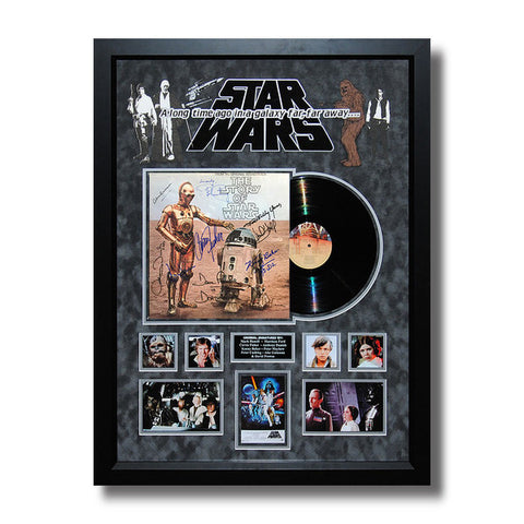 Star Wars Autographed LP: Episode IV A New Hope<br/>星際大戰簽名黑膠唱片：第四部曲 曙光乍現