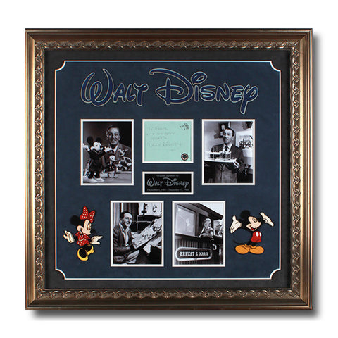 Walt Disney Signature<br/>華特·迪士尼親筆簽名
