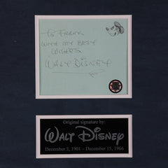 Walt Disney Signature<br/>華特·迪士尼親筆簽名 - Shark Tank Taiwan 
