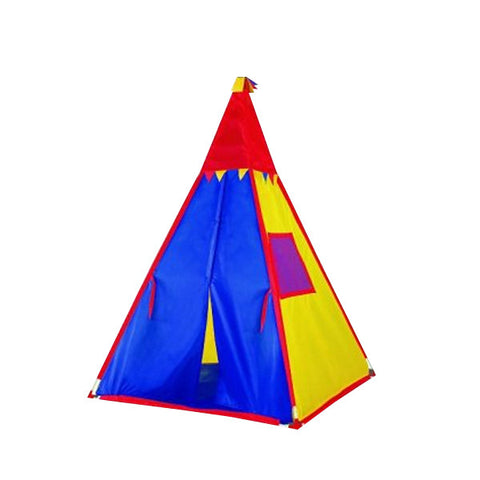 BLUE HAT 3pc Adventure Play Tent<br/>城堡帳篷 - 紅色印地安款
