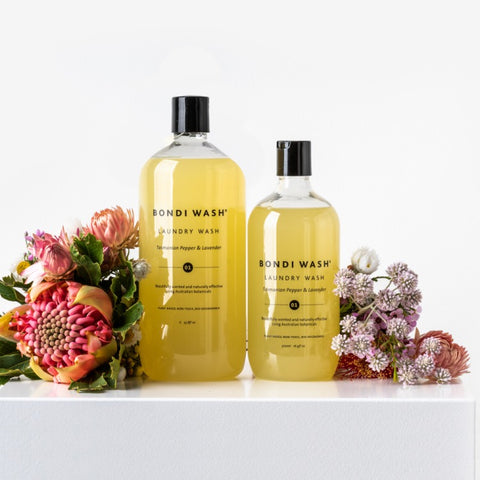 BONDI WASH Laundry Wash- Tasmanian Pepper & Lavender<br/>塔斯曼尼亞胡椒＆薰衣草洗衣 - 1L