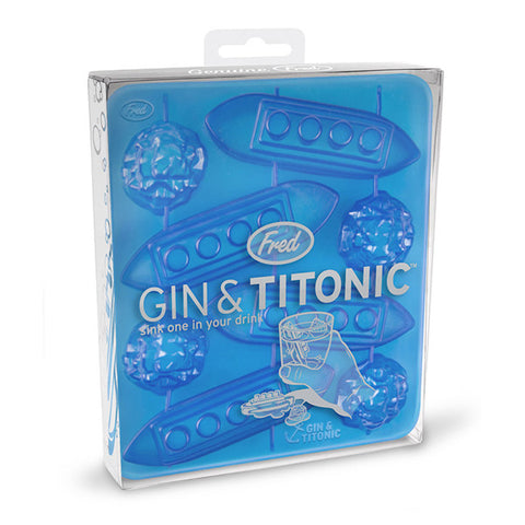 FRED & FRIENDS Gin & Titonic<BR/>沉船鐵達尼製冰盒